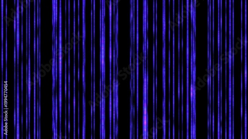 Abstract Neon Vertical Light Lines Background