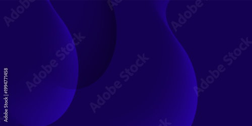 Abstract blue Wavy Background with Subtle Fluid Curves