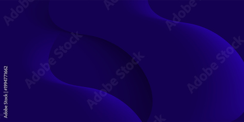 Abstract blue Wavy Background with Subtle Fluid Curves