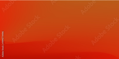 Saturated red gradient background. Abstract smooth hot color gradation wallpaper. Vibrant intense blurred backdrop for banner, poster, leaflet, brochure, booklet. Bright fiery red overlay. Vector