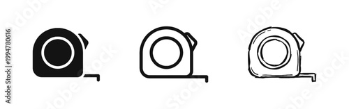 Tape Measure Construction Tool for Measurement and Size Precision