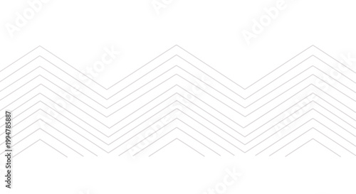 Minimalist abstract geometric pattern with white chevron lines on a light background.