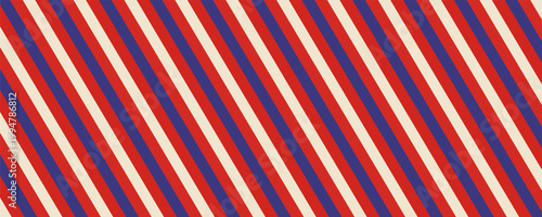 Airmail Envelope frame images with strips. International vintage letter border. Retro air mail postcard with blue and red stripes. Empty classic postal frame. Vector illustration eps 10