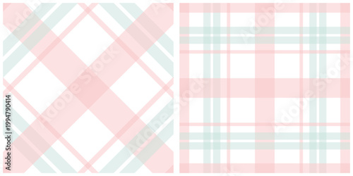 Pink and White Geometric Diamond Pattern Textile Design for Fashion and Decor