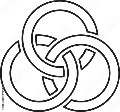 Unity Abstract Connection Icon