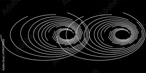 Halftone circular dotted frames set. Circle dots texture isolated on white background. Spotted spray texture.