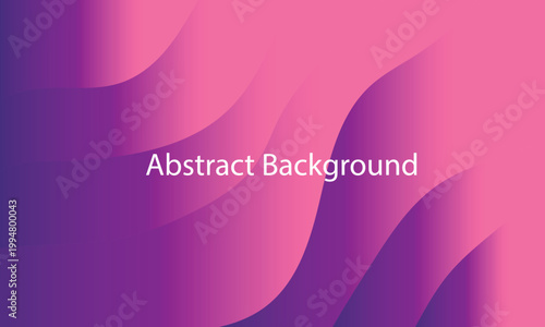 Vibrant abstract background with purple and pink gradient waves and text