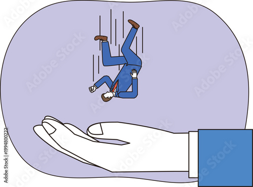 失敗するビジネスマンのサポート