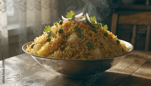 Tahari (Tehri) – Spiced Vegetable Rice  Pakistani Desi One Pot Meal
