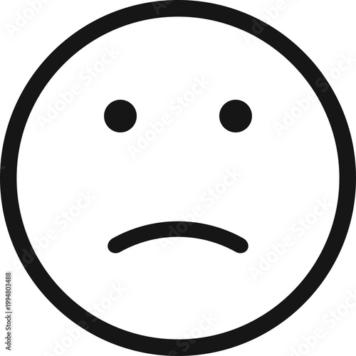 Sad Face Icon