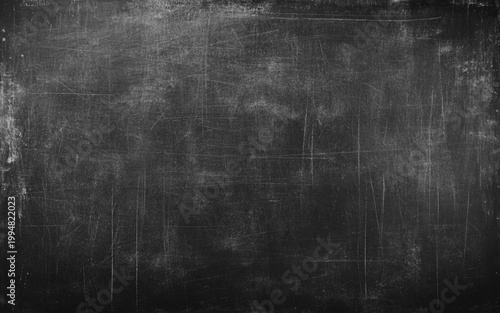 Industrial Black Metal Plate with Scratched Weathered Finish. Minimalist Dark Chalkboard Backdrop for Educational Design