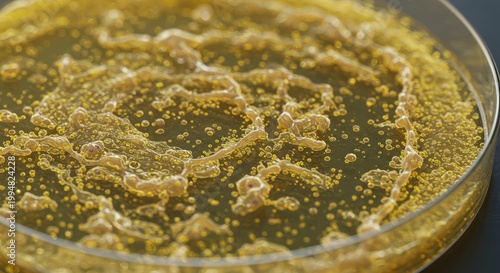 close up of a golden ring