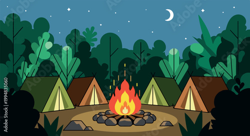 Adobe Illustrator Artwork winter camp