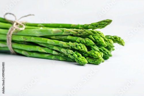 Fresh Asparagus Bundle Ready for Cooking or Serving at a Meal