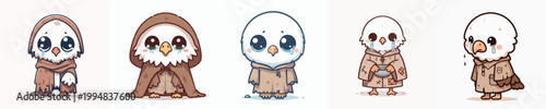 eagle beggar vector sad expression