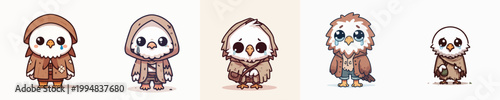 eagle beggar vector sad expression