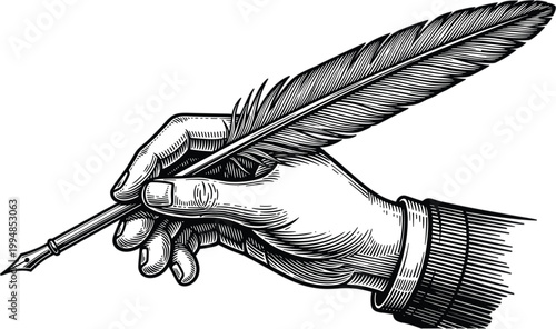 Technical line-art collection featuring neural networks, robotics, and automation.