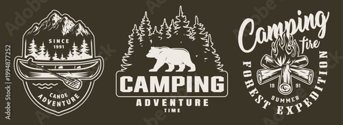 Canoe and camping designs