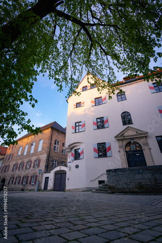 Finanzamt in der Altstadt von Weilheim in Oberbayern