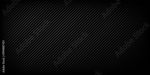 PrintBlack oblique straight line background. Masculine dark linear abstract wallpaper.