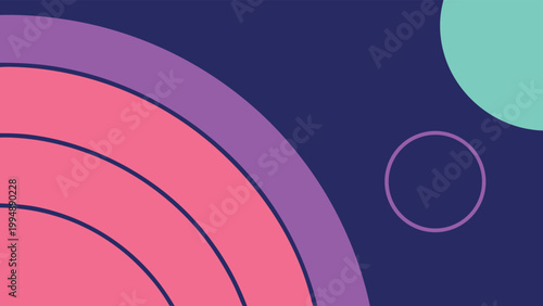 Smooth gradient mesh background with purple red and blue tones