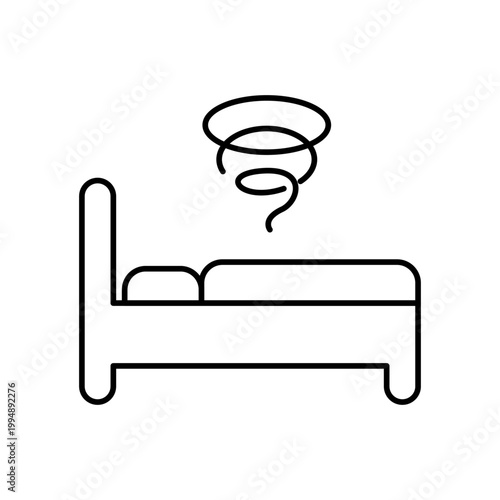 Insomnia Bed Icon