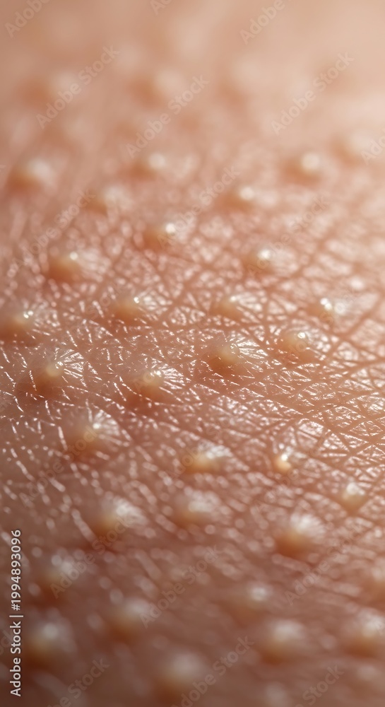 Fototapeta premium Close-up of human skin texture.