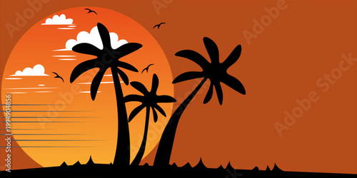 Beauty landscape abstract background. Blue orange purple red pink and other color background