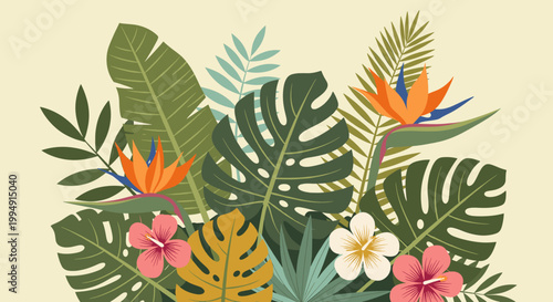 Elegant leaf illustration evokes a sense of tranquility and natural growth, perfect for website design, marketing materials, and adding a calming touc