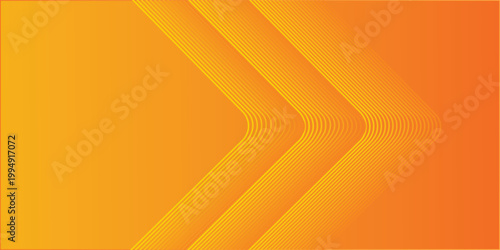 Abstrak oranye modern Latar belakang pola minimal. Garis geometri gradien cerah.