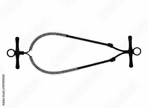 Surgical Equipment: Precision surgical tool designed for medical procedures. Illustrating the innovation in healthcare instrumentation.