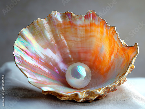 A Pearl Resting Securely in Its Shell, Symbolizing a Parent’s Devotion