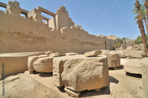 Bild auf Leinwand Luxor Temple  a large Ancient Egyptian temple complex located on the east bank