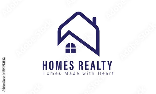 Modern Letter A Real Estate Logo Set, Minimal Monogram House Icon Collection