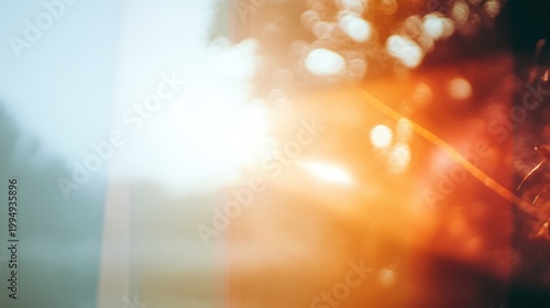 A vibrant abstract composition showcasing a blend of colors and bokeh effects, evoking a sense of warmth and creativity.