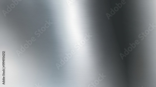 A smooth gradient of brushed metal texture showcasing silver tones, illustrating a sleek and modern appearance. Perfect for backgrounds or design elements.