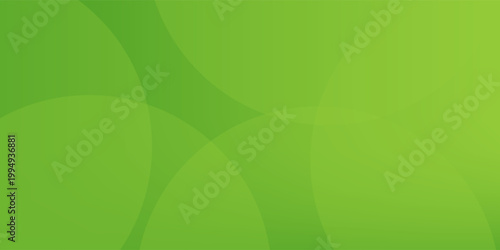 abstract grenn background with cirle shapes
