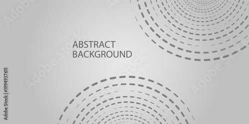 Abstract gray gradient circle background. Modern simple transparency circle texture element. Elegant gray geometric circle shape background design