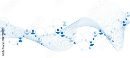 Abstract tech network connection dots. Digital technology and big data analysis background. abstract music background