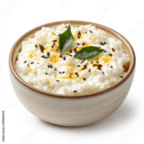 South Indian Curd Rice Minimal Image