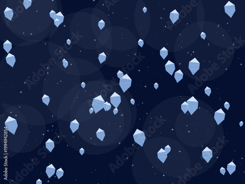 Glamour Diamond Jewel Sparkle Pattern Background