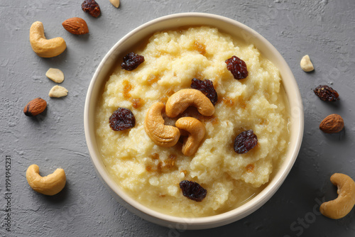 Minimal Sweet Pongal Food Photo