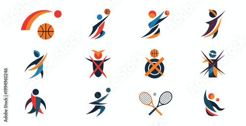 Colorful vector airplanes and butterflies illustration set flying isolated on white background