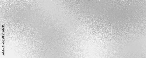 Vector shiny foil or silver metallic pattern. Texture of transparent, matte white and grey frosted glass, blur effect