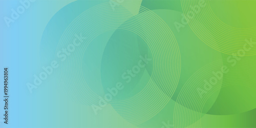 A bright green and blue gradient background with an abstract curved line pattern. This background features shades of green and blue, creating a dynamic look. 