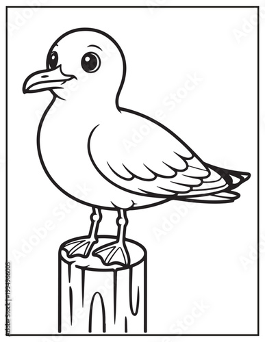 Calm coastal living coloring pages 