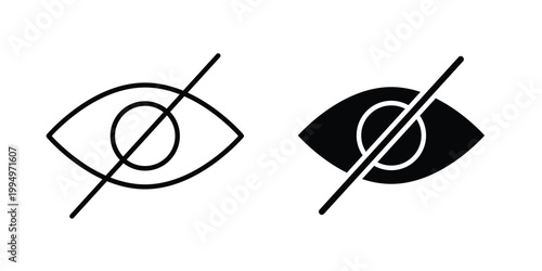 Sensitive content icon. glyph style icon. Stroke icons