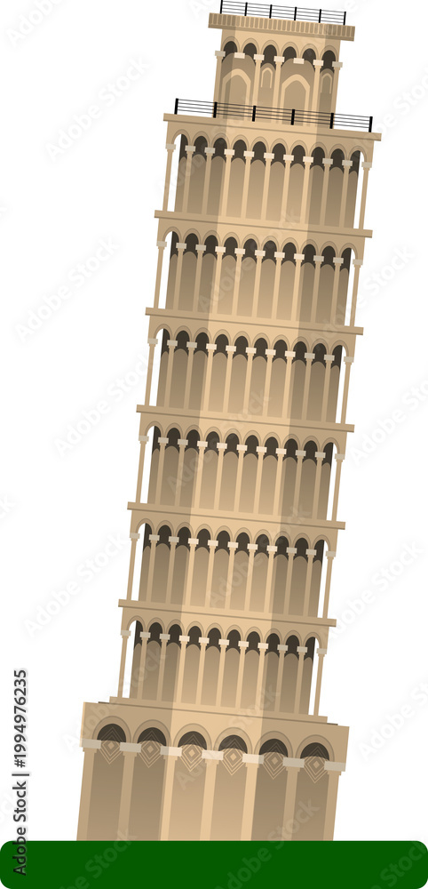 Obraz premium Pisa Leaning tower