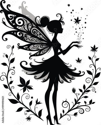 Colorful vector design with multiple elements and text