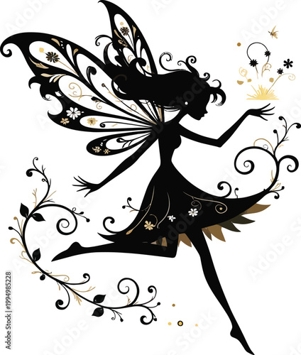 Vector design with colorful graphics and text